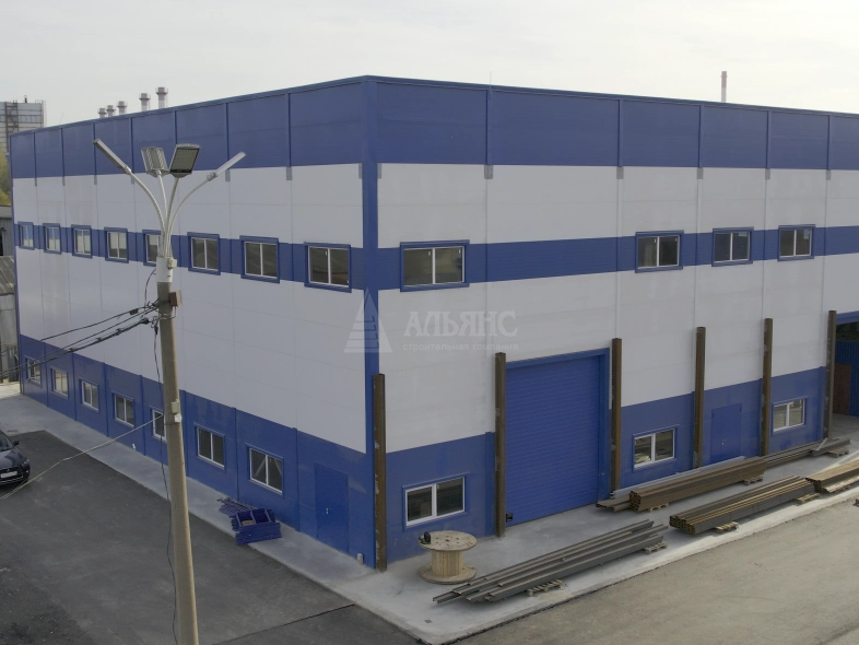 Склад из сэндвич-панелей - фото 1