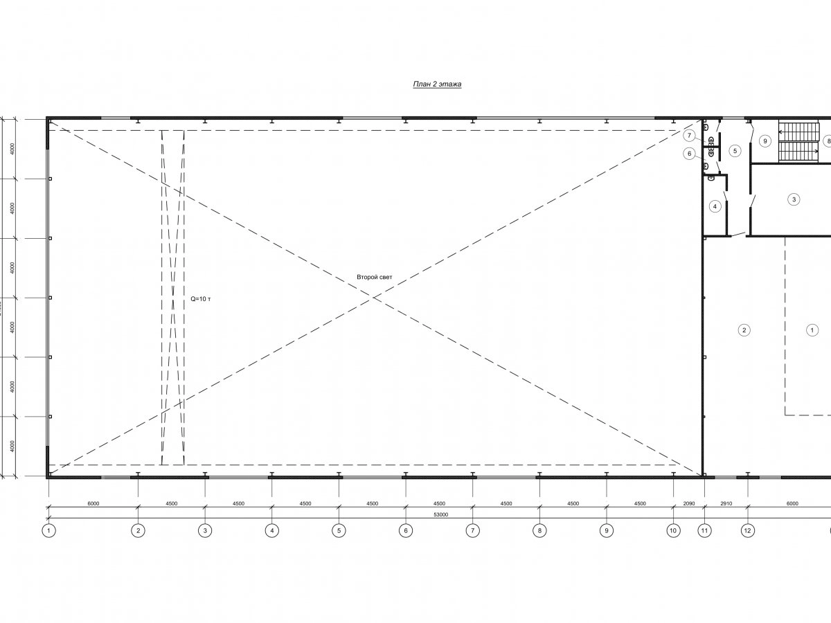 3D визуализация Производственное здание из сэндвич-панелей - фото 16
